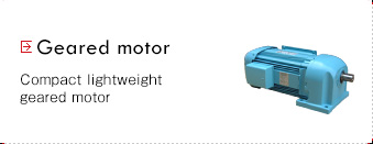 Geared motor